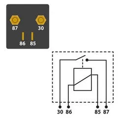 12V 100A 4 Pin Heavy Duty Normally Open Relay