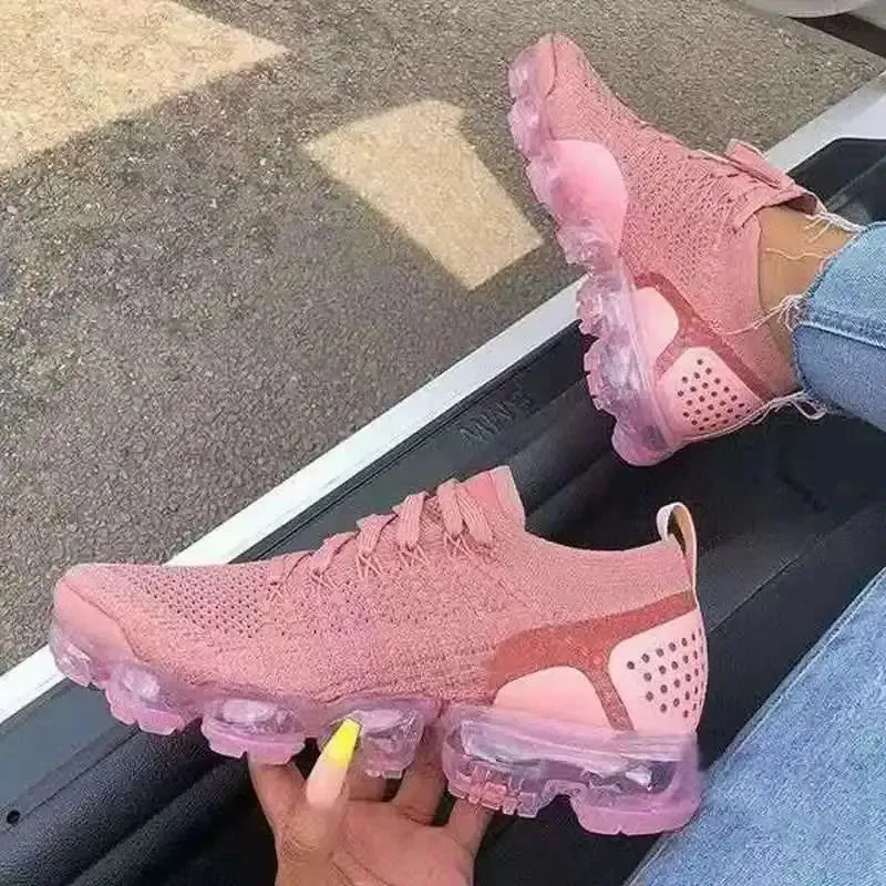 2024 Women's Sneakers Breathable Sport Sneakers Spring Autumn Designer Casual Light Outdoor Platform Walking Shoes Zapatos De Mujer