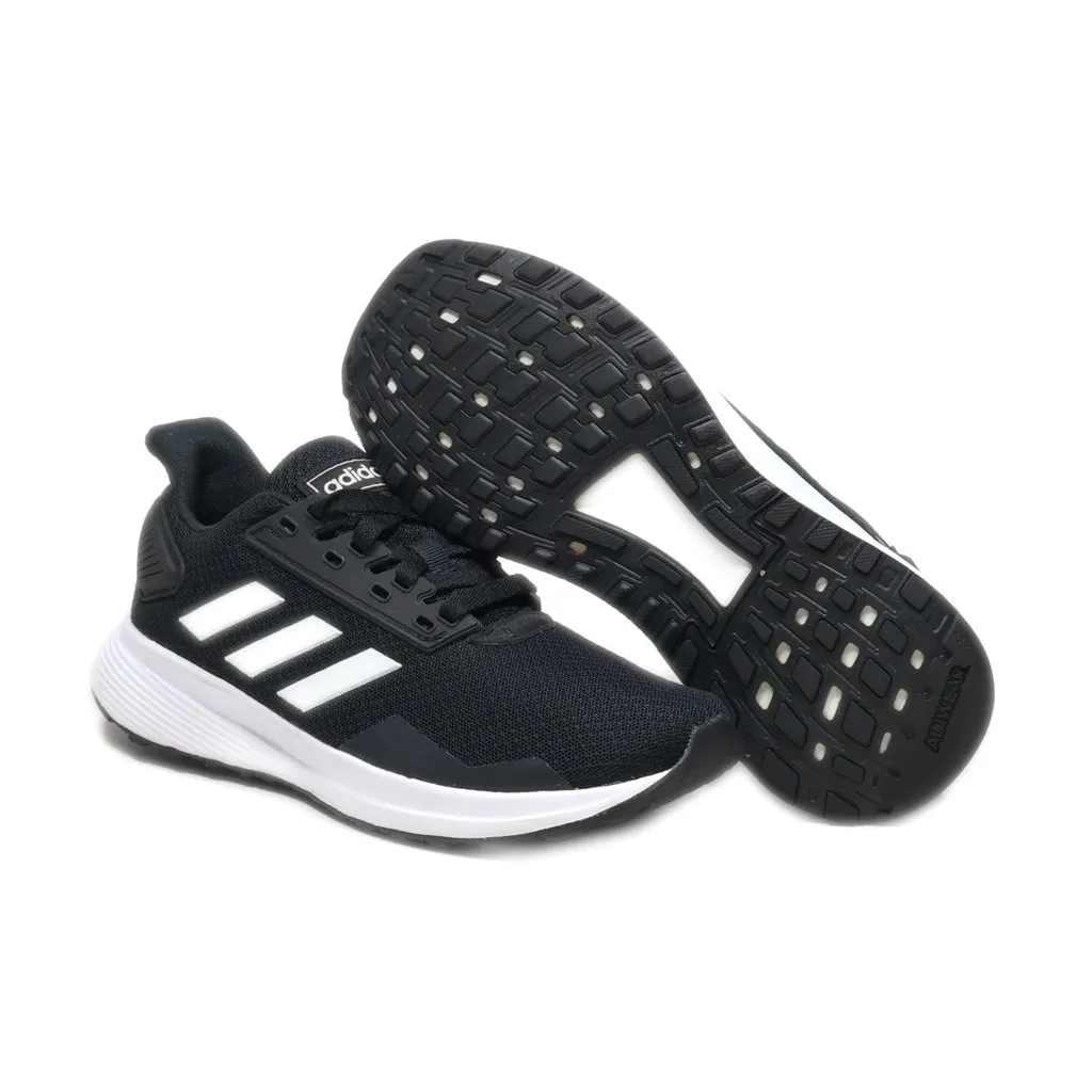 Adidas Cloudfoam Sport Shoes Leather Black Colour For Women