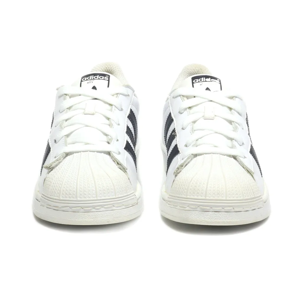 Adidas Superstar Sneakers Leather White Colour For Kids