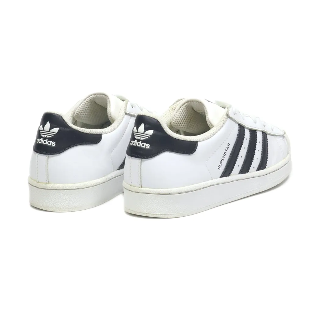 Adidas Superstar Sneakers Leather White Colour For Kids
