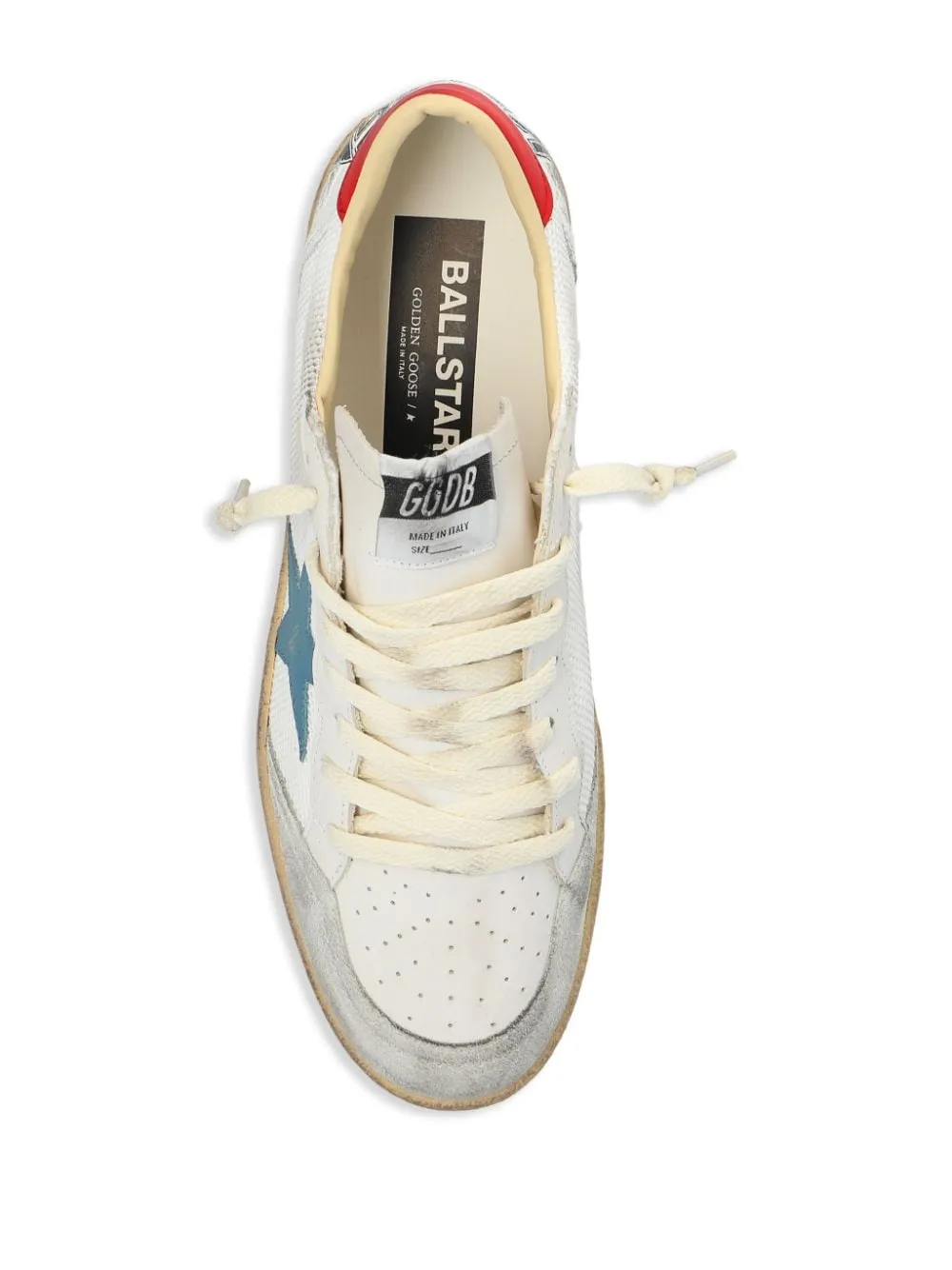 BALL STAR LEATHER SNEAKERS