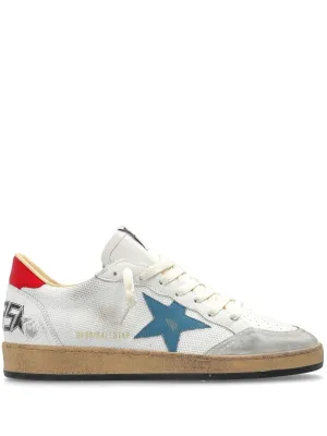 BALL STAR LEATHER SNEAKERS