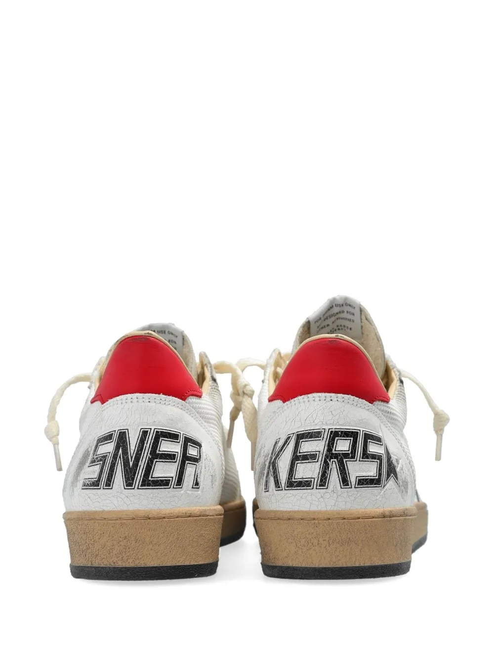 BALL STAR LEATHER SNEAKERS