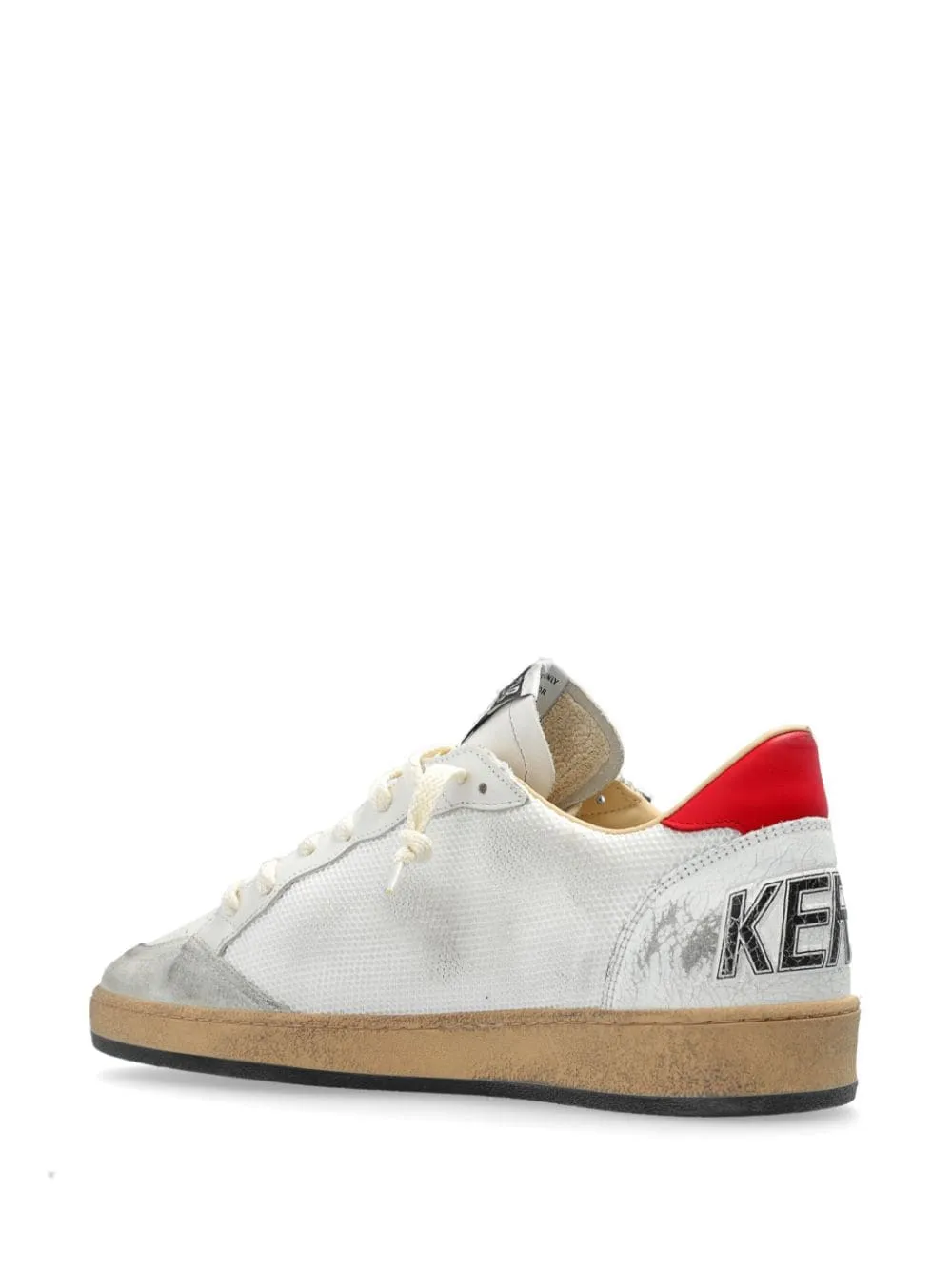 BALL STAR LEATHER SNEAKERS