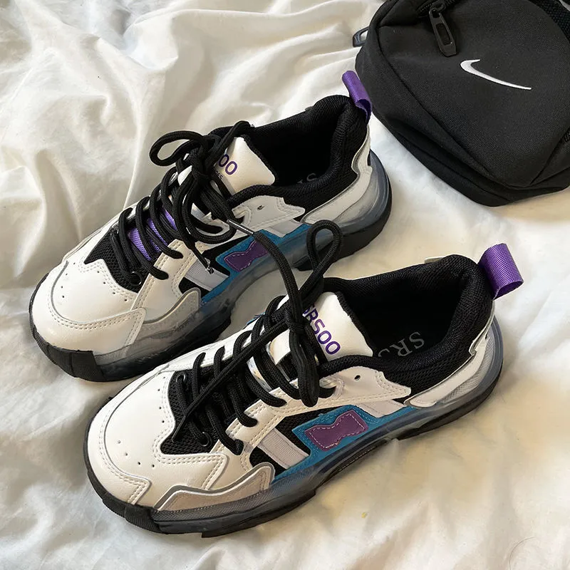 Chunky Sneakers Women  Spring New Design Women's Sport Shoes Breathable Mesh Girls Brand Fashion Casual Shoes