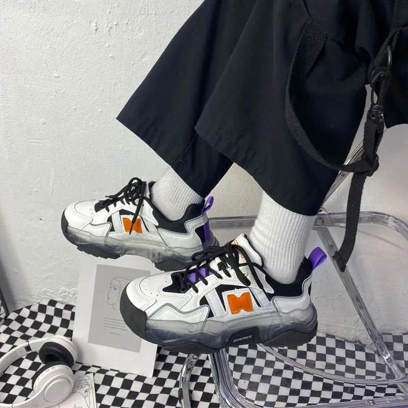 Chunky Sneakers Women  Spring New Design Women's Sport Shoes Breathable Mesh Girls Brand Fashion Casual Shoes