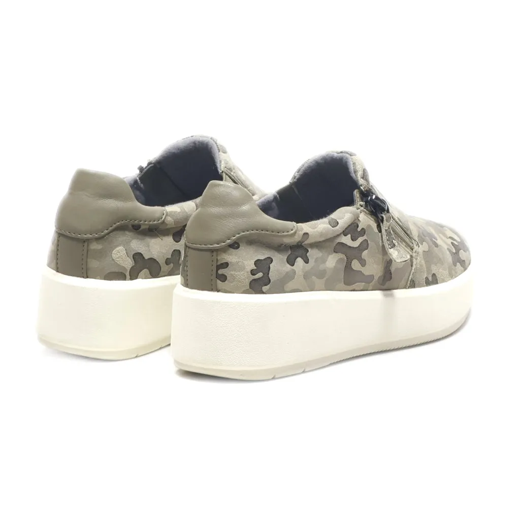 Clarks Leyton Step Low-Top Sneakers Fabric Multicolour Colour For Women