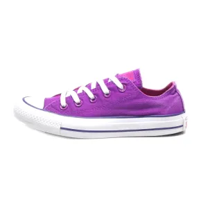 Converse Chuk Tylor Low-Top Sneakers Canvas Purple Colour For Women