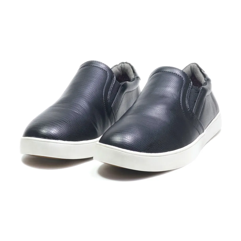 Dr. Scholl'S Cool Fit Trainers & Sneakers Leather Black Colour For Women