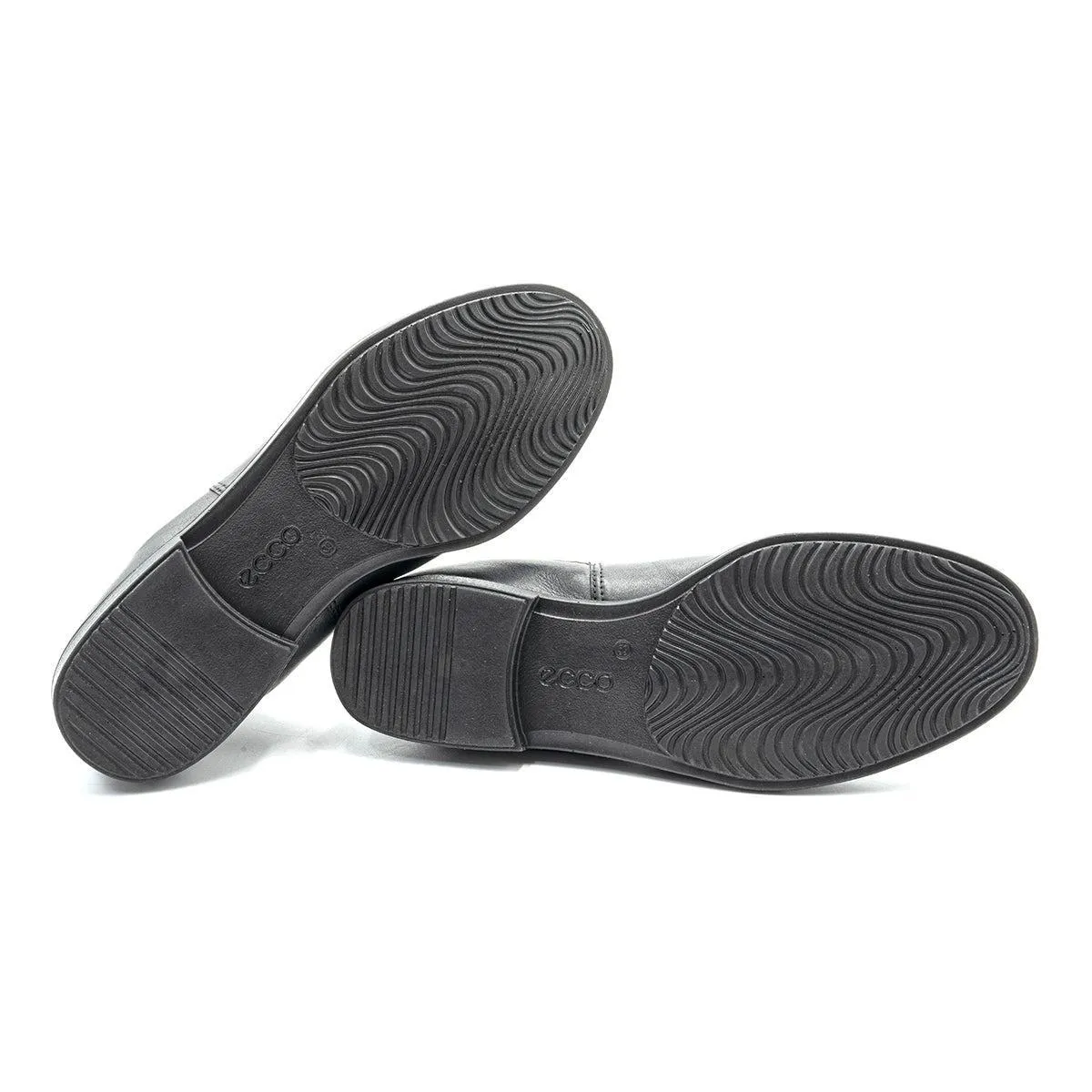 Ecco Ankle Boots Leather Black Colour For Women