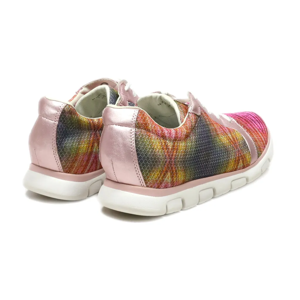 Gabor Trainers Low-Top Sneakers Fabric Pink Colour For Women