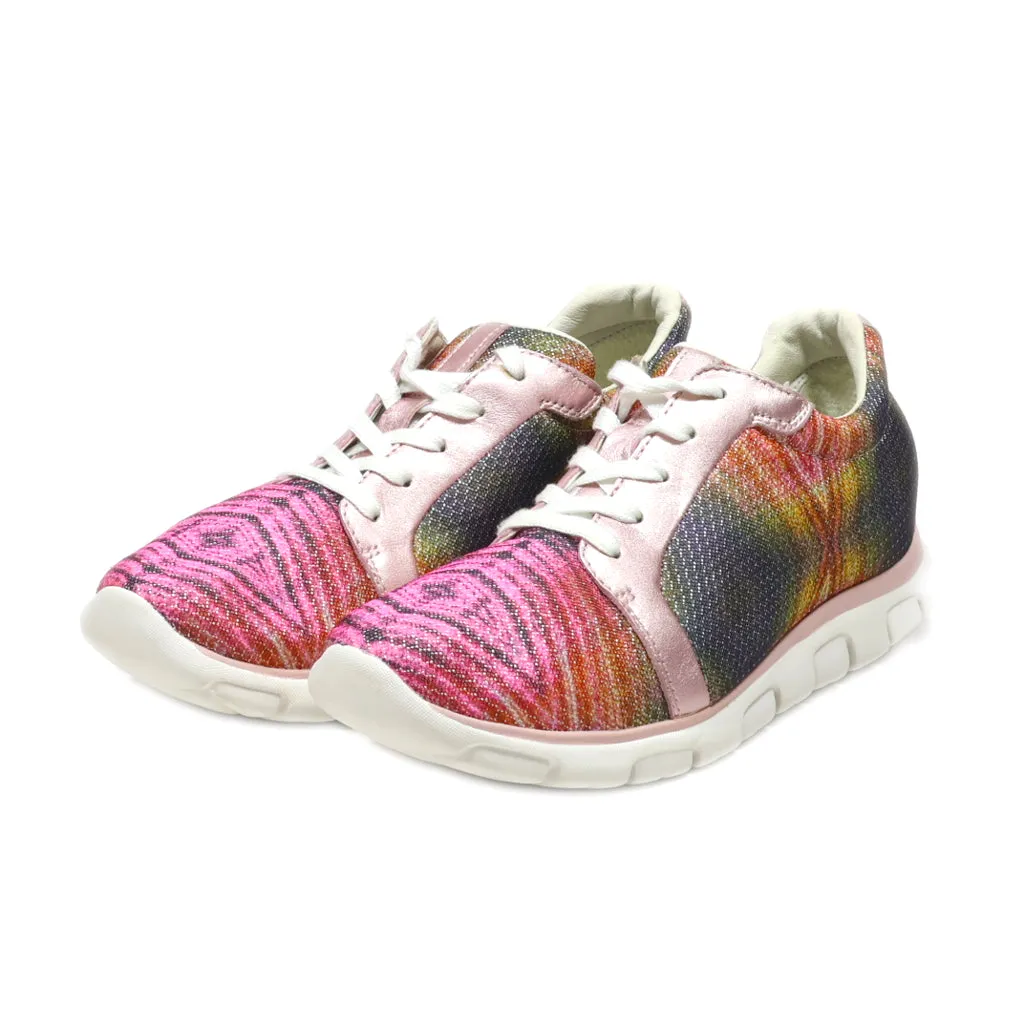 Gabor Trainers Low-Top Sneakers Fabric Pink Colour For Women