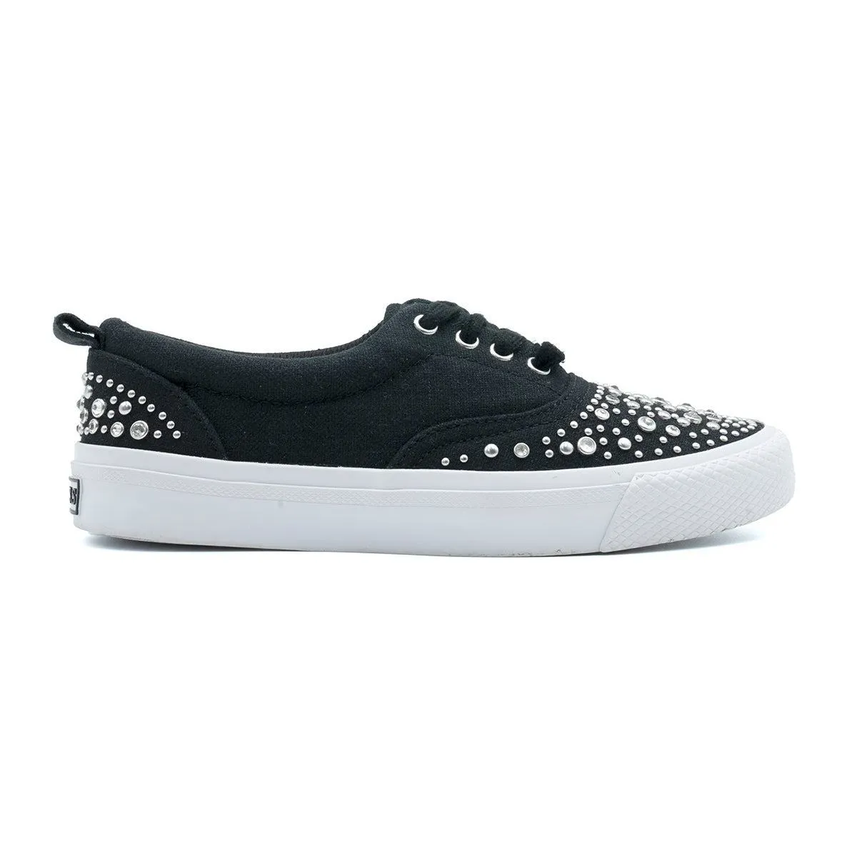 Guess Kenslyn Low-Top Sneakers Fabric Black Colour For Women