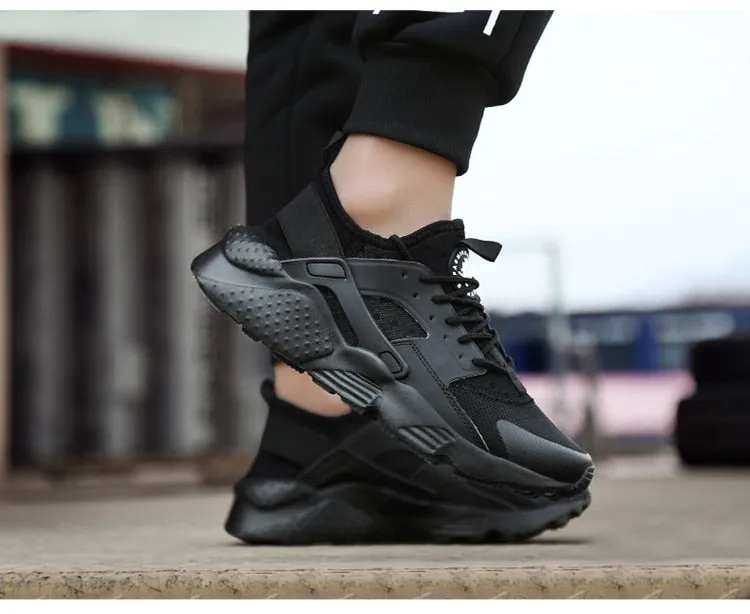 Hnzxzm Men Running Shoes Non Slip Tennis Shoes Men Sneakers Athletic Gym Shoes Mesh Breathable Casual Walking Platform Shoes