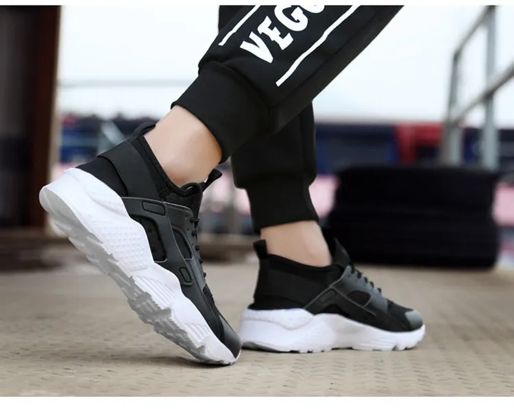 Hnzxzm Men Running Shoes Non Slip Tennis Shoes Men Sneakers Athletic Gym Shoes Mesh Breathable Casual Walking Platform Shoes