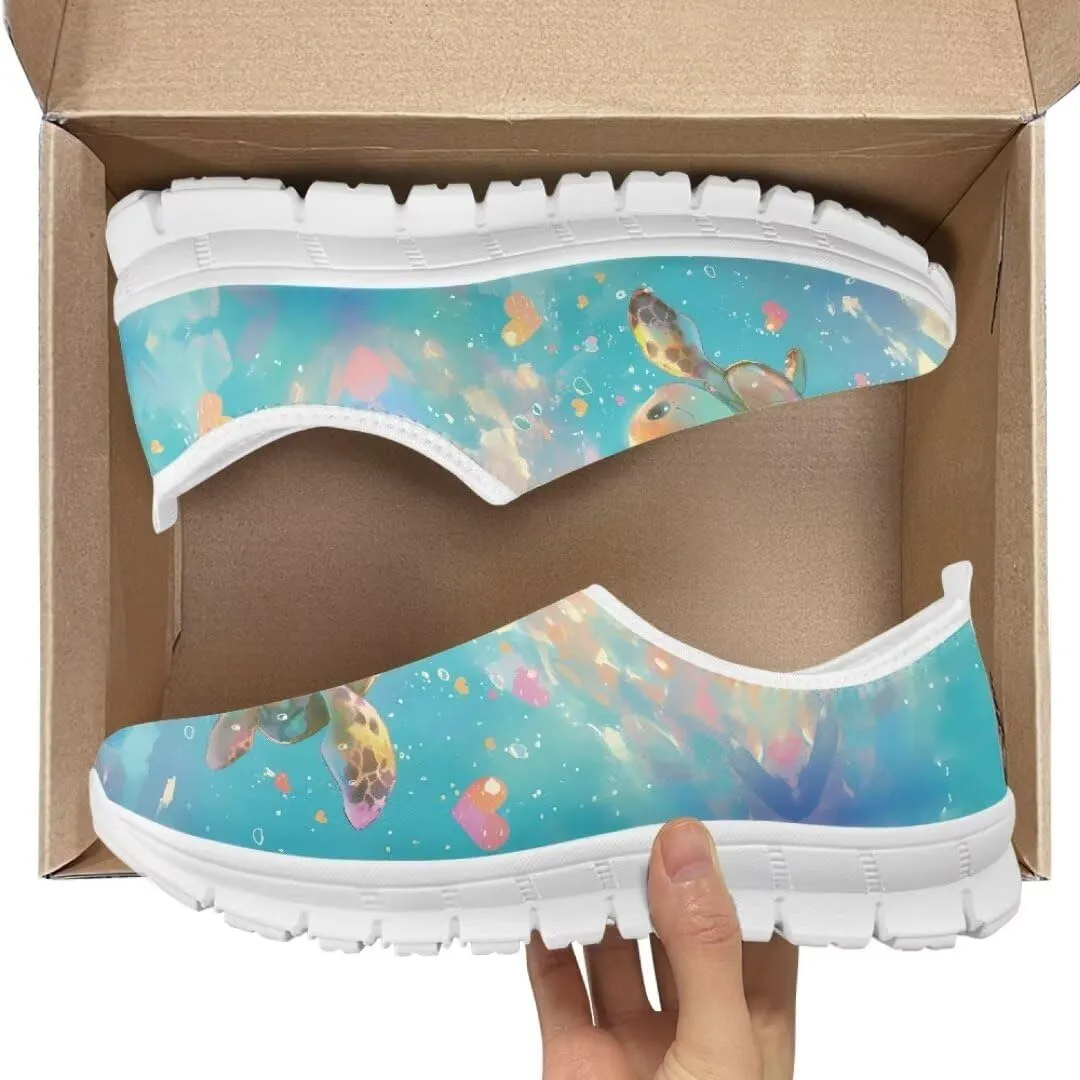 Jeiento Women's Go Walk Sneaker Casual Shoes Adult Outdoor Slip-On Loafers Time Off Sneaker Breathable Soft Shoes Dressy Shoes