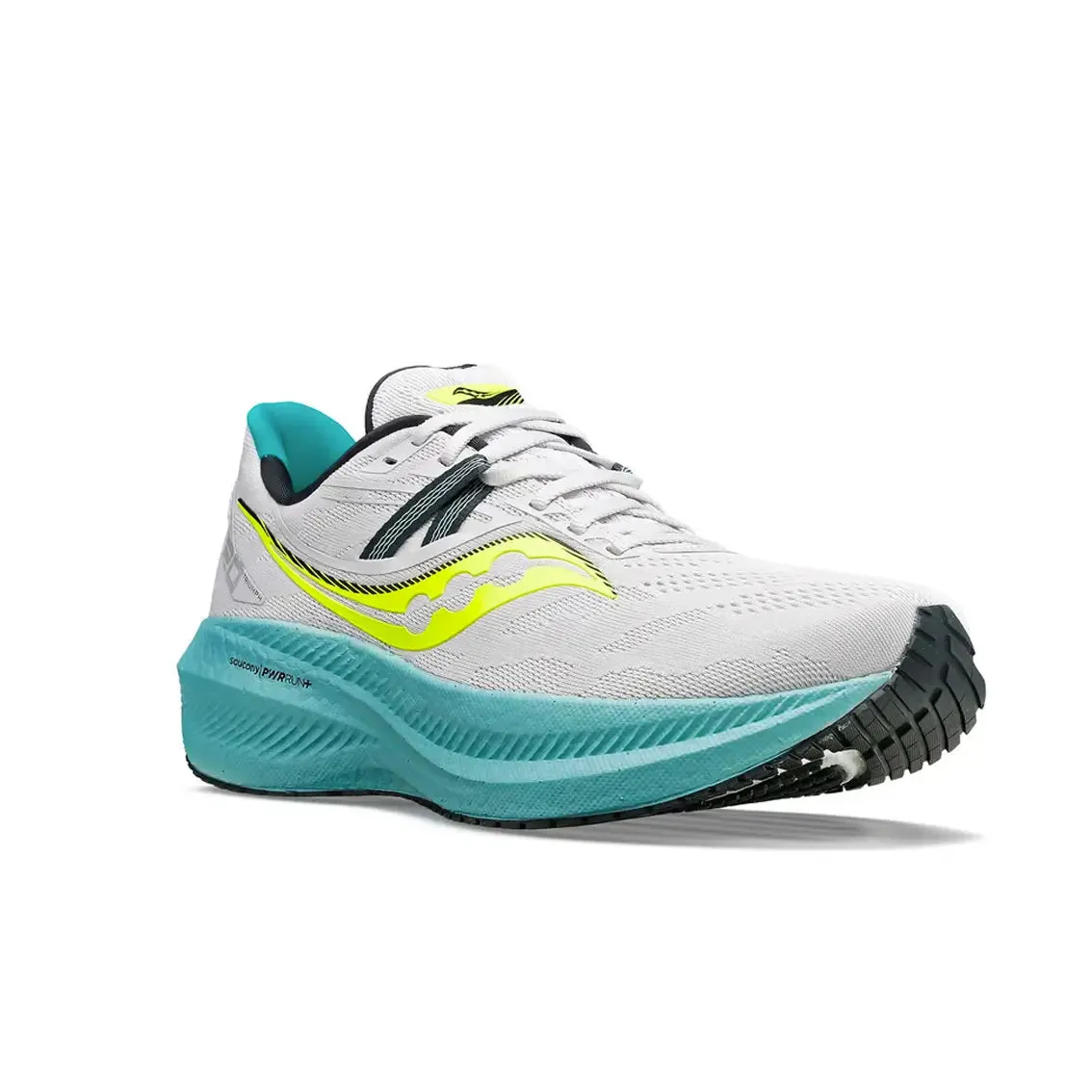 Mens Saucony Triumph 20 - Fog / Mineral
