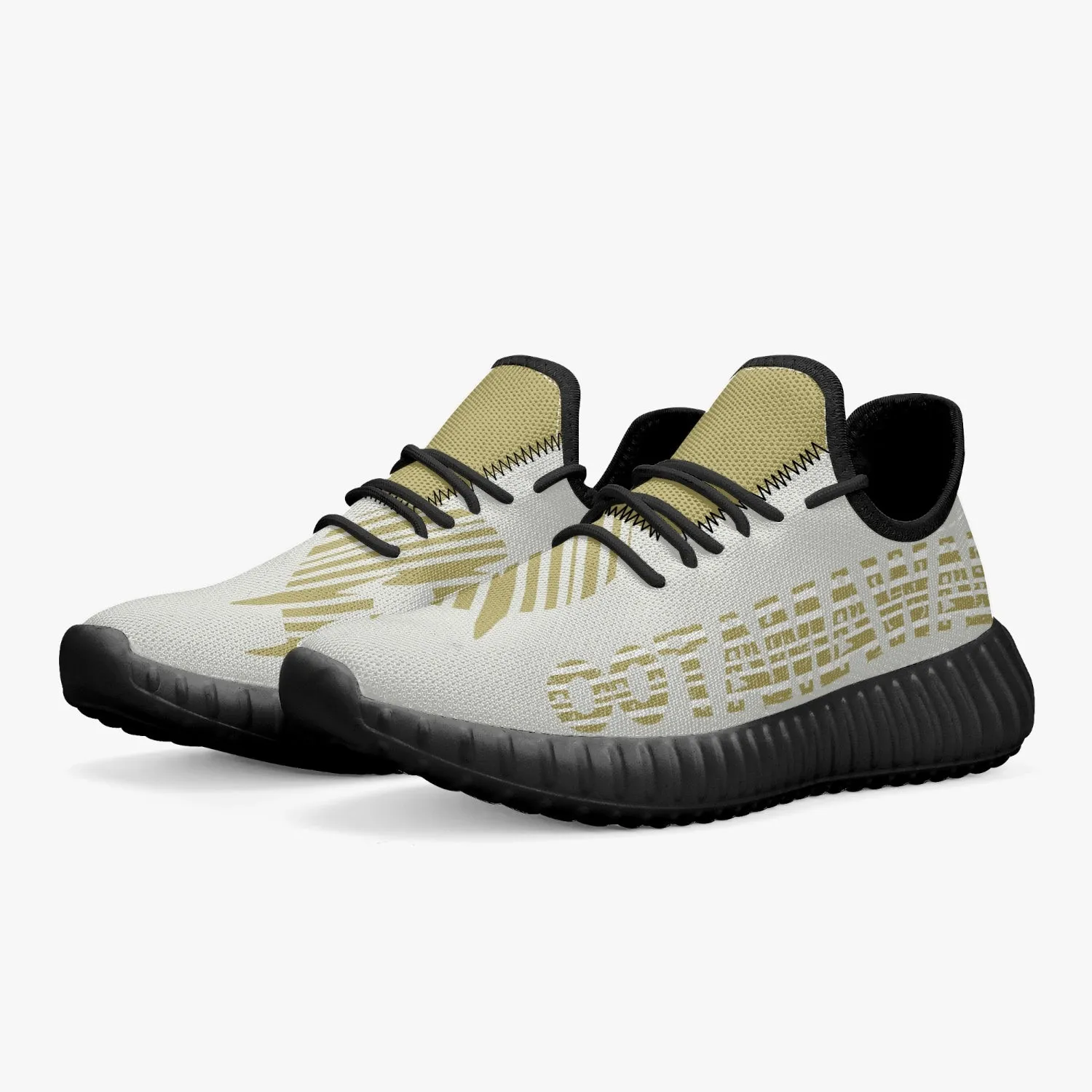 Mesh Knit Sneakers Gold OOT's