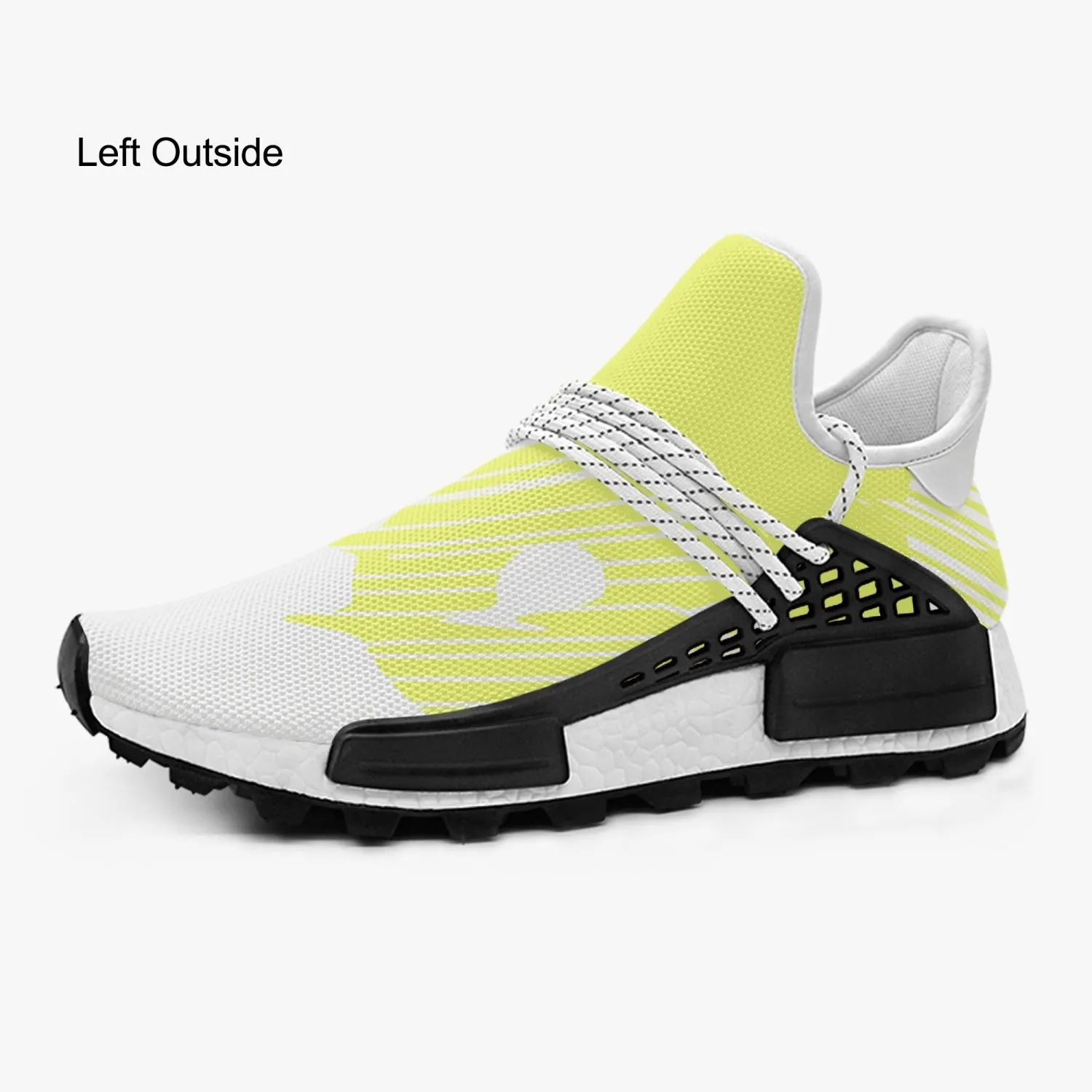 Mesh Sports Sneakers Yellow&white