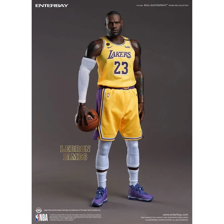 NBA Collection Real Masterpiece LeBron James 1:6 Scale Action Figure