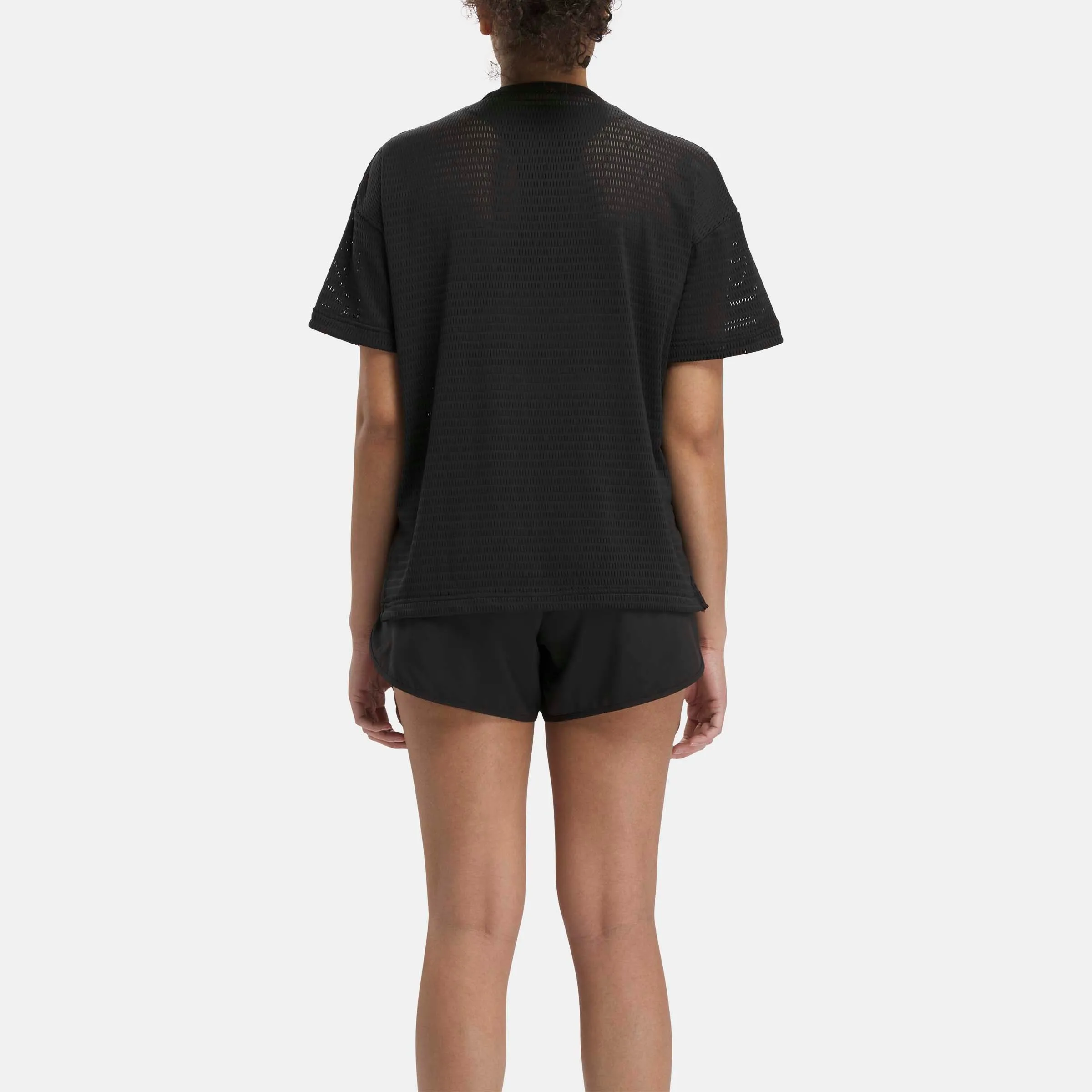 Perforated Tee Black