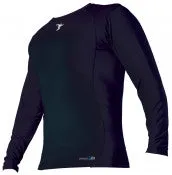 Precision Base-Layer Long Sleeve Crew-Neck Shirt Black adult