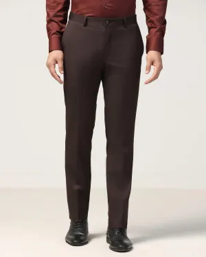 Slim Fit B-91 Formal Wine Textured Trouser - Gladiator