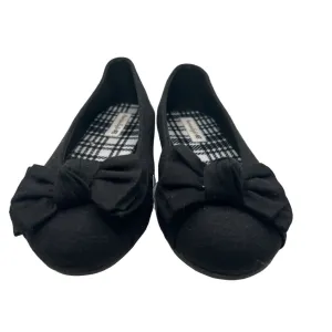 Slip-On Flats with Bow