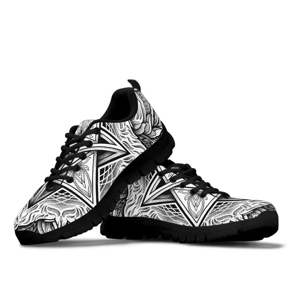 THE WHITE MERKABAH | SNEAKERS | YANTRART