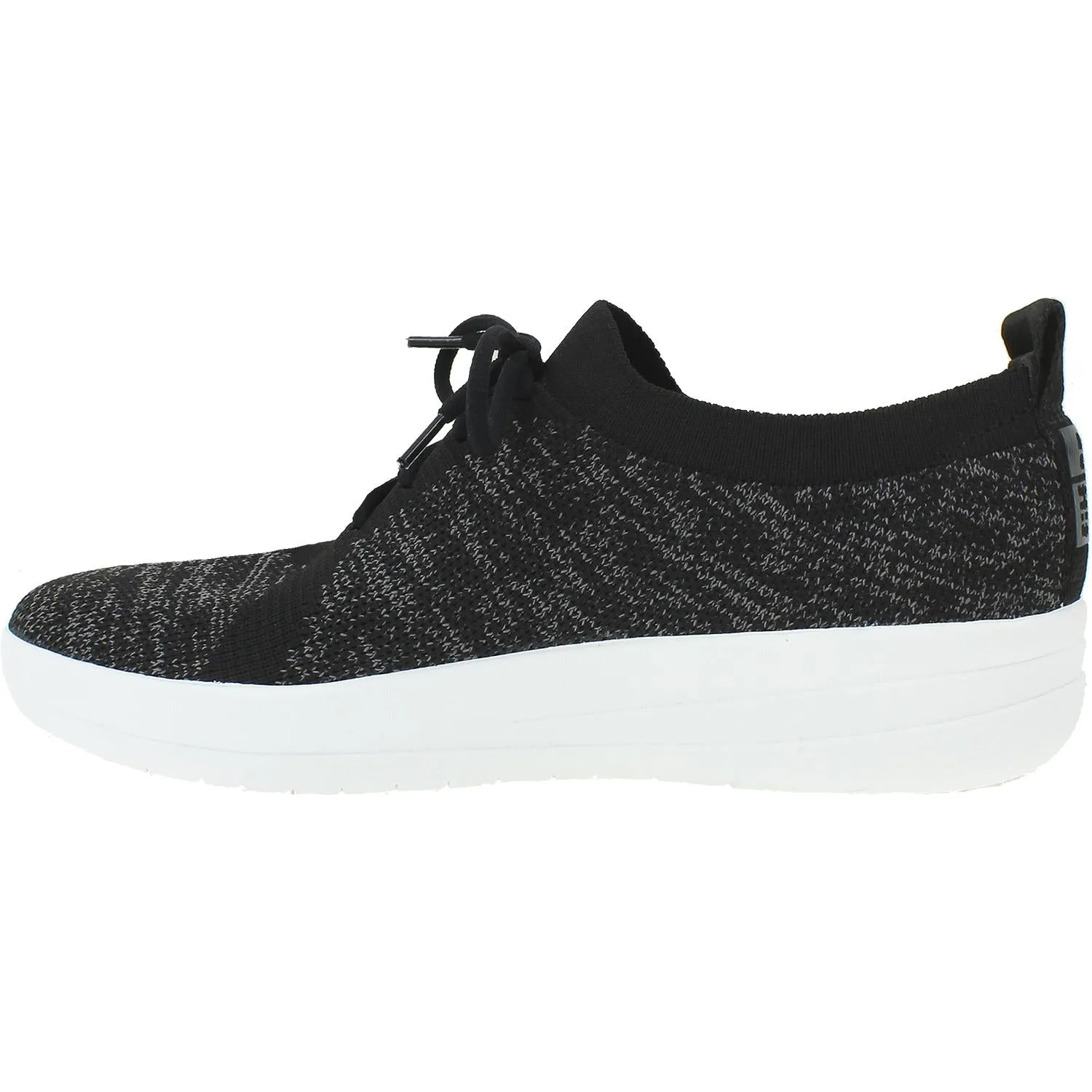 Women's Fit Flop F-Sporty Uberknit Sneakers Black Nylon