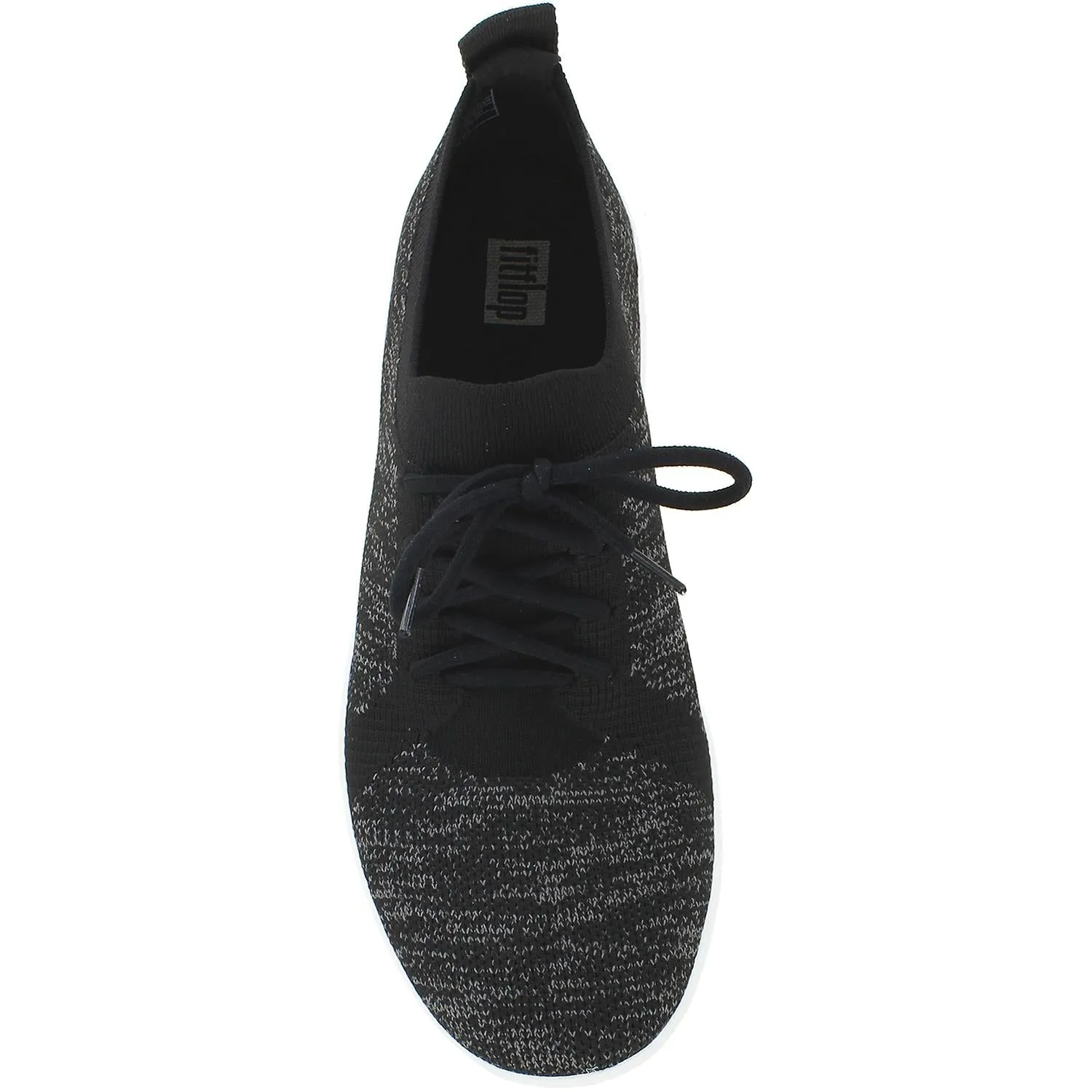 Women's Fit Flop F-Sporty Uberknit Sneakers Black Nylon
