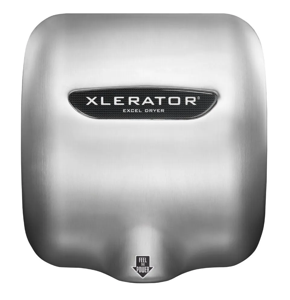 XLERATOR® Hand Dryer Brushed Stainless XL-SB